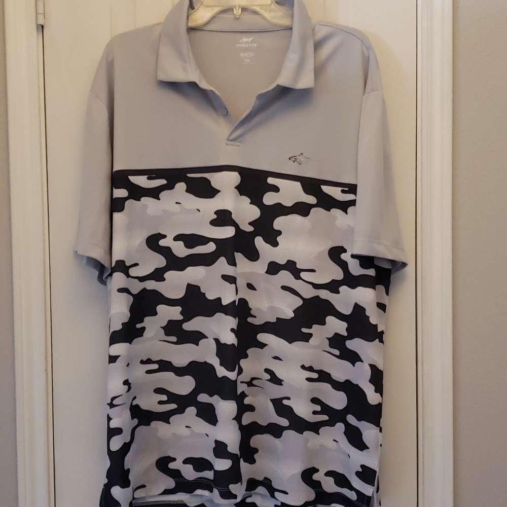 XXL  Attack life mens dry fit shirt